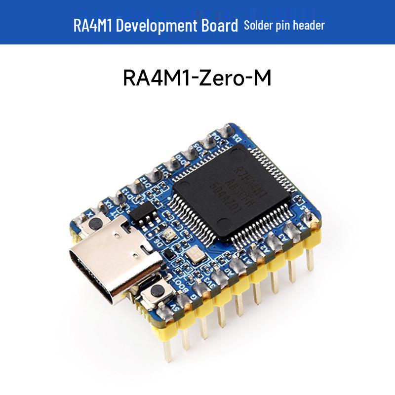 Мини-плата разработчика RA4M1-Zero с процессором 48 МГц, встроенным блоком операций с плавающей запятой (FPU) и поддержкой шифрования прошивки.
