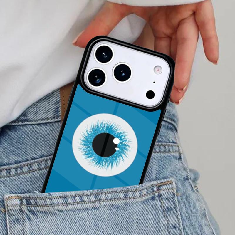 Сумасшедший узор с глазными яблоками Чехол для телефона для iPhone 16e 15 14 13 12 17 Pro Max Plus Air 17pro Чехол Coque