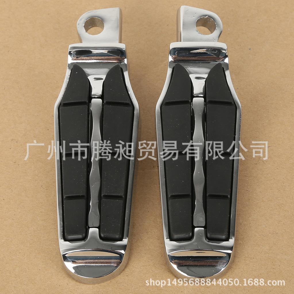 Совместимые хромированные подножки для Harley 883, 1200, 48, Dyna, Fat Boy, Breakout, Heritage