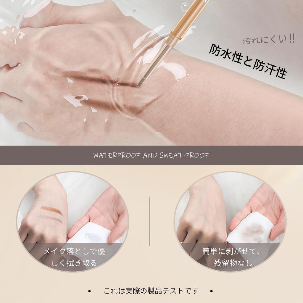 Gevlonecirly Eyebrow Spiritual Fine Fog Small Triangular Brow Thin Waterproof Creates Wild Brows and a Soft Foggy Makeup Perfect for Beginners Pencil,