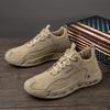 Мужские кроссовки больших размеров в стиле ретро на мягкой подошве, повседневные уличные кроссовки на шнуровке для бега