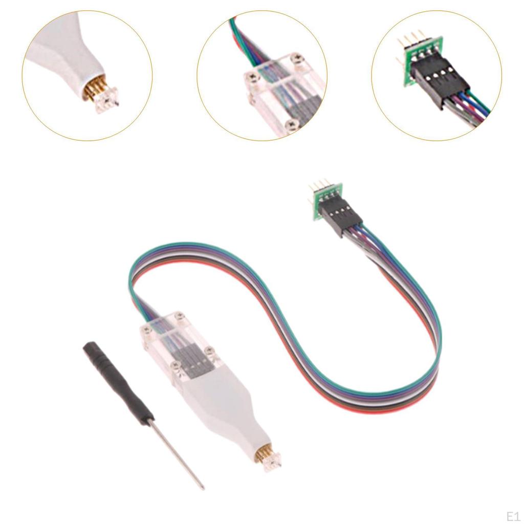Chip Download Burn Write Probe Accurate for SOP8 High Efficient Burning Data Electronic Devices