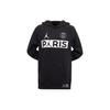 Jordan X PSG Collaboration Kids однотонная толстовка с капюшоном с логотипом и буквами, детские толстовки черного цвета 956618-023