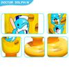 Children's Thickened Inflatable Punching Bag - Vertical Boxing Column and Stress Relief Tumbler Sandbag.