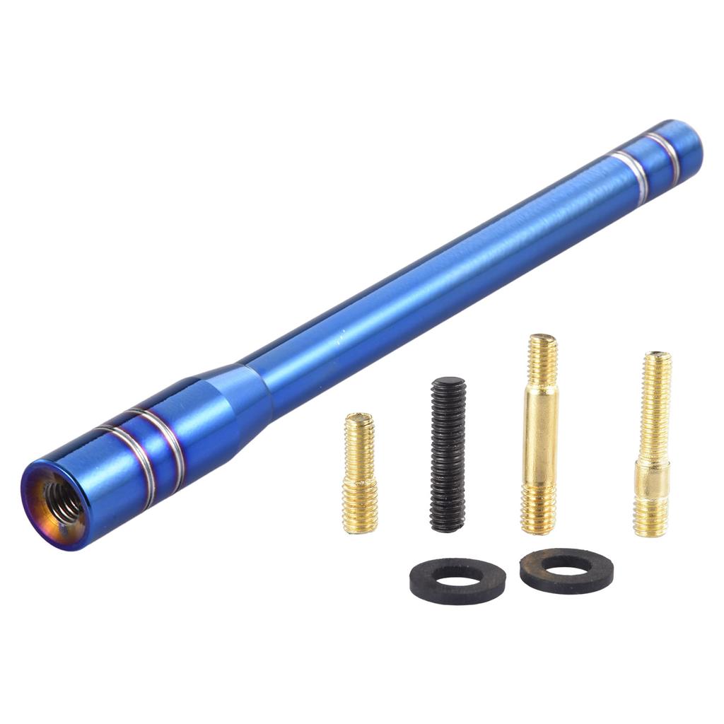 Сменная автомобильная антенна, универсальная автомобильная радиоантенна с противоугонной конструкцией для автомобилей, грузовиков, 5,12-дюймовая легкосплавная автомобильная антенна FM AM