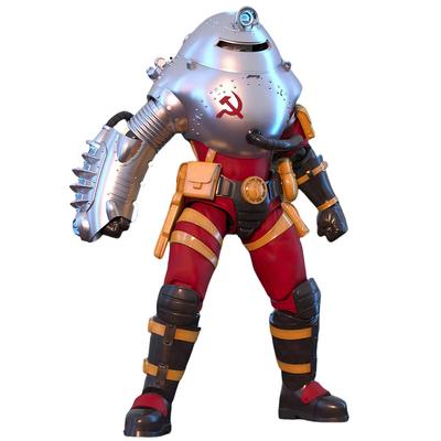 Border Model Tesla Trooper Общая длина Пластиковая модель BA001 1/12 16.5см Предварительно окрашенная (Человек)