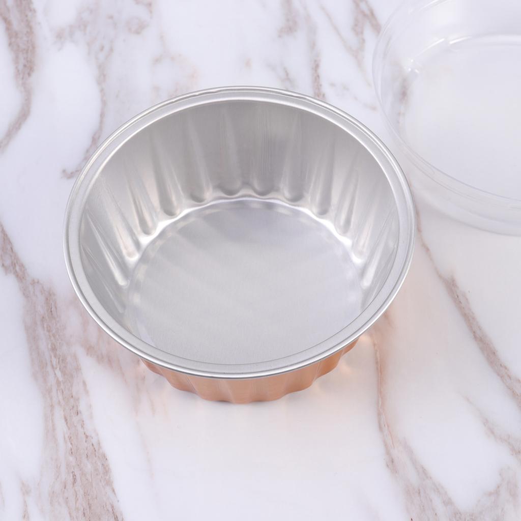 Форма для кексов, десертные формочки, формочки для кексов, упаковочная бумага, алюминиевая фольга с крышками