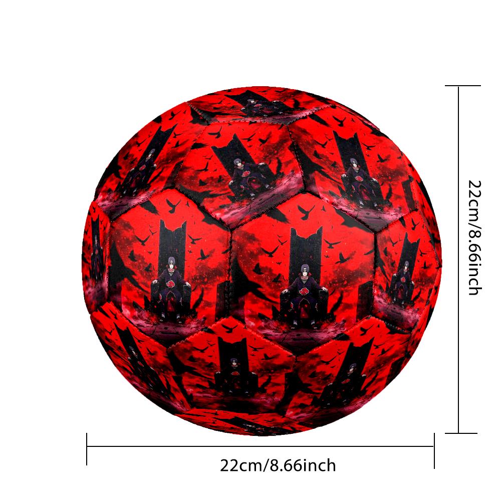 1pc Game Role Naruto Soccer Ball, Athletic Standard Football Size 5 Lightweight Sports Match Soccer Ball, Perfect Gift for Sports Enthusiasts