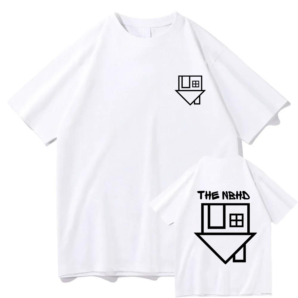 The Neighbourhood NBHD Tshirt Fashion Men/Women Harajuku Graphic T-Shirt Unisex High Quality Aesthetic Vintage Cotton T Shirts