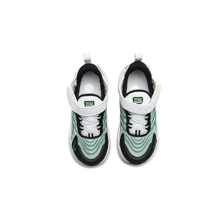 Nike Air Max TW Удобные Прочные Низкие Кроссовки для Бега Детские Кроссовки для Бега Белый Зеленый DQ0298-106