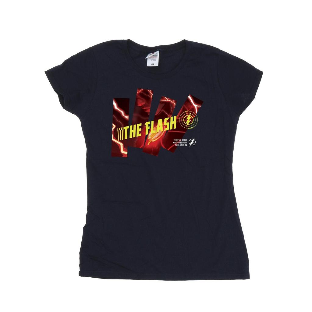 DC Comics Womens/Ladies The Flash Pillars Cotton T-Shirt