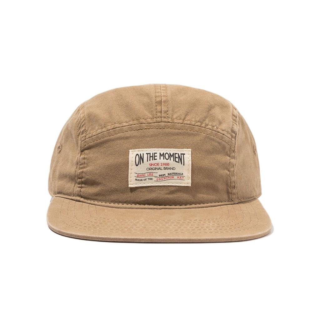 НА МОМЕНТ Хлопковая бейсболка 5 панелей Snapback Caps Bone Gorras Hombre Originales Hip Hop Hats For Men Women Adjustable