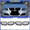 Front Bumper Kidney Grill For BMW E92 E93 M3 2006-2009 Gloss Black Dual Line Grille Car Styling Racing Grilles Replacement Part