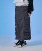 Vision Streetwear Vsw Parachute Maxi Cargo Skirt Charcoal