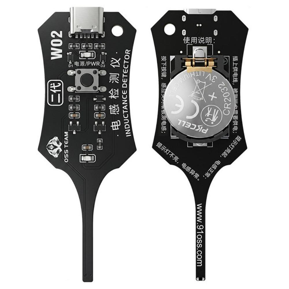 High Accuracy Inductor Detector Tool Electromagnetic Induction Tester Component Fault Detection