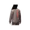 Jordan Paris Saint-Germain Collection с буквенным принтом и нашивкой с логотипом, мужская куртка с карманами и пуговицами, коричневая DM3105-010