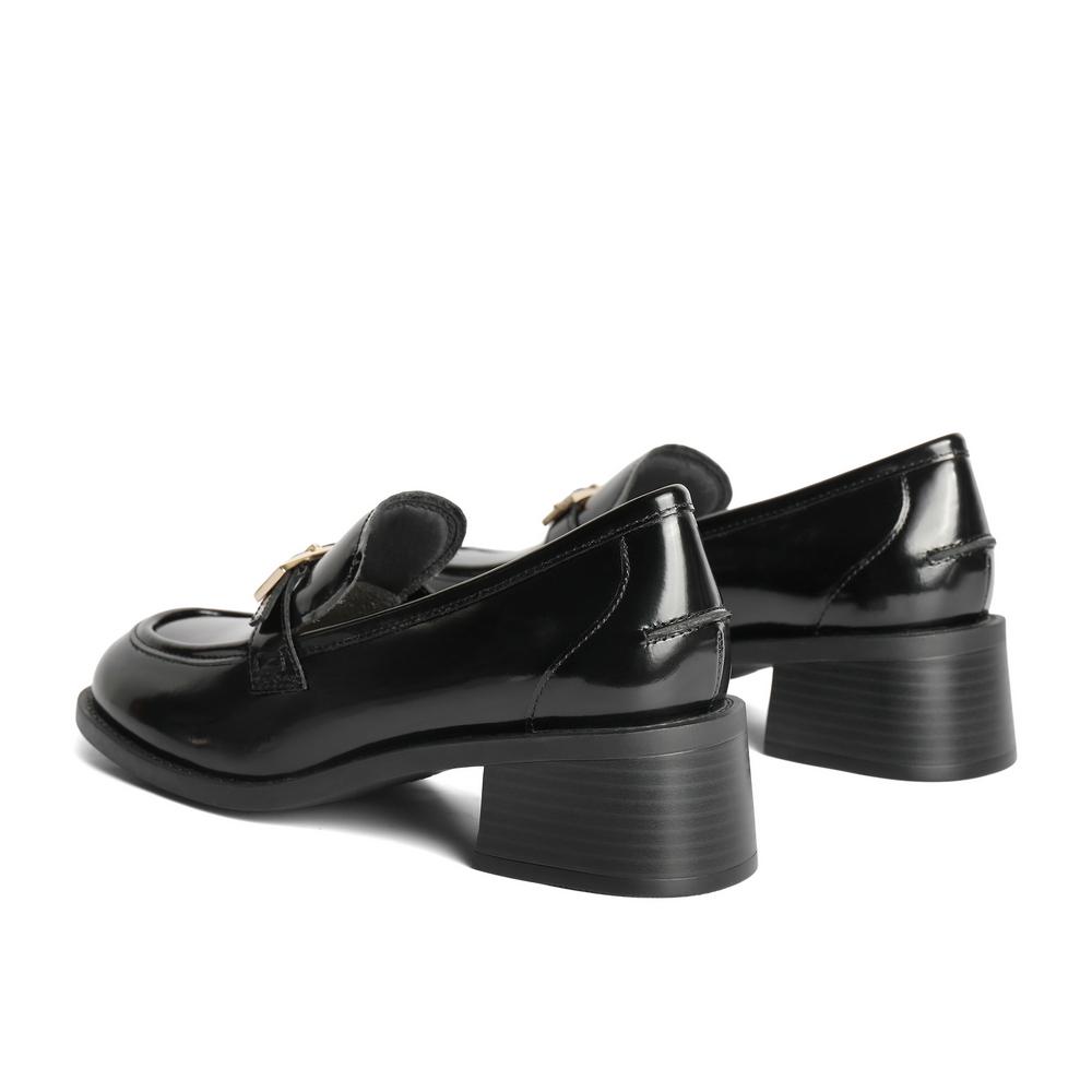 Belle Thick High Heel Loafers for Women