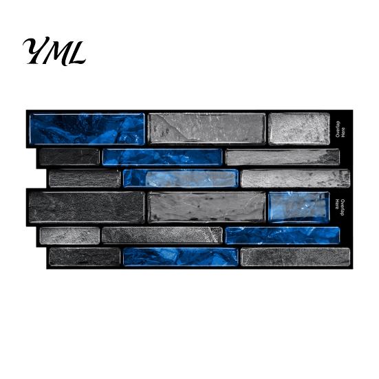 Waterproof Kitchen Backsplash Decal Peel And Stick Tile for Bathroom, 3D Brick Mosaic Durable Adhesive Wall Sticker, Oil-proof Self-adhesive