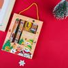 Christmas Stationery Set Cartoon Xmas Pattern Pencil Sharpener Erasers Pencils Kawaii School Stationery Supplies