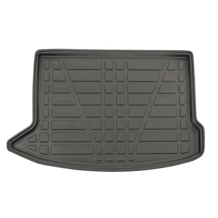 Tapis De Coffre SCOUTT Hyundai Kona 2017-2023, TPE Caoutchouc, 100% Imperméable, Antidérapant