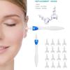 Ear Wax Remover Spiral Rotating Ear Pick Safe Silicone Ear Cleaning Kit with 16 Washable Tips Easy To Use Clean Ear Spoon for All Ages