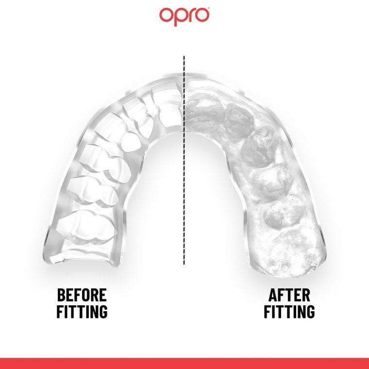 Opro Instant Custom Fit UFC Mouthguard Black