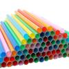 300 шт. Гигантские соломинки 10,3 дюйма - Соломинки для смузи, Очень широкие, Очень длинные, Разные цвета