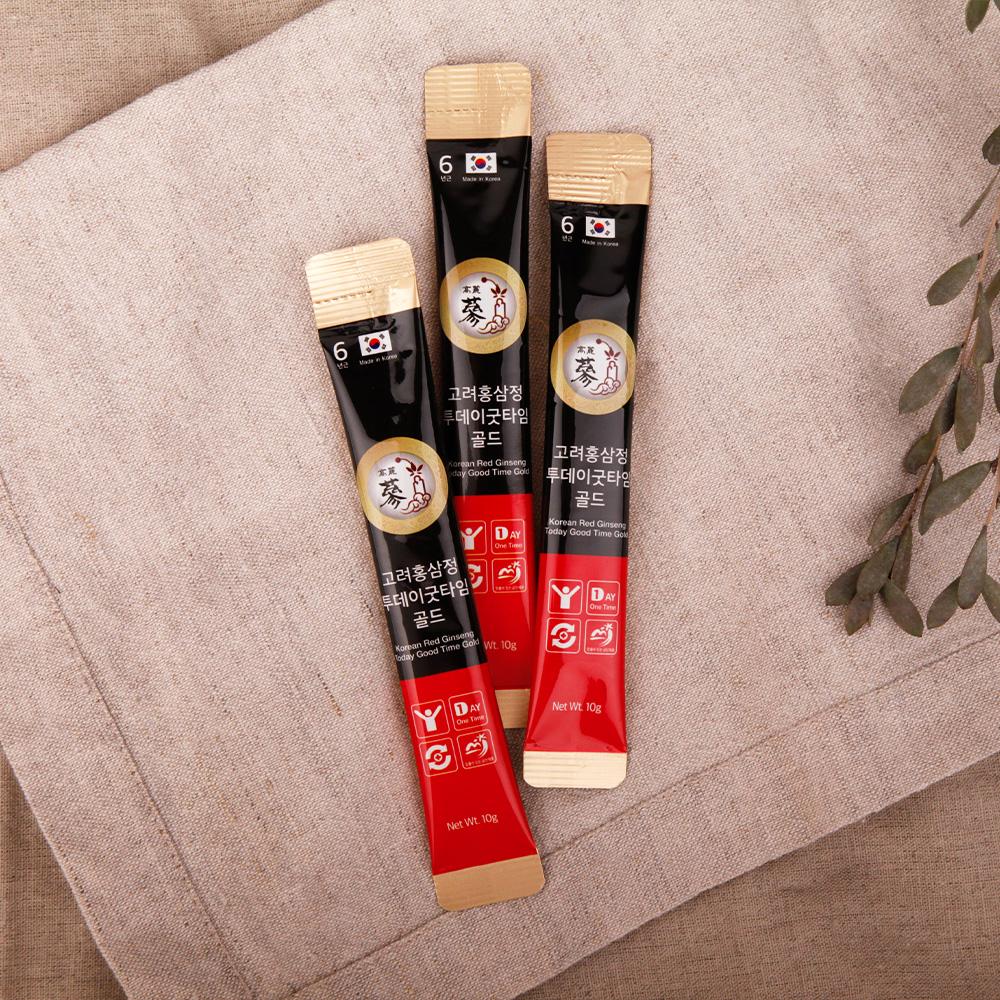 [Poongnyeonbogam] Poongnyeonbogam Экстракт корейского красного женьшеня Today Goodtime Red Ginseng Stick