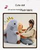 Shark Capybara Plush Toy - Large Cute Animal Doll Pillow for Children and Girls
