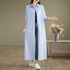 Navava Women Casual Stripe Long Sleeve Shirt Nb2943