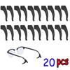 10/20pcs Anti-slip Silicone Ear Grip Glasses Eyeglasses Leg Ear Hook Stopper Bracket Fastener Accessories Eyewear Holder Temple