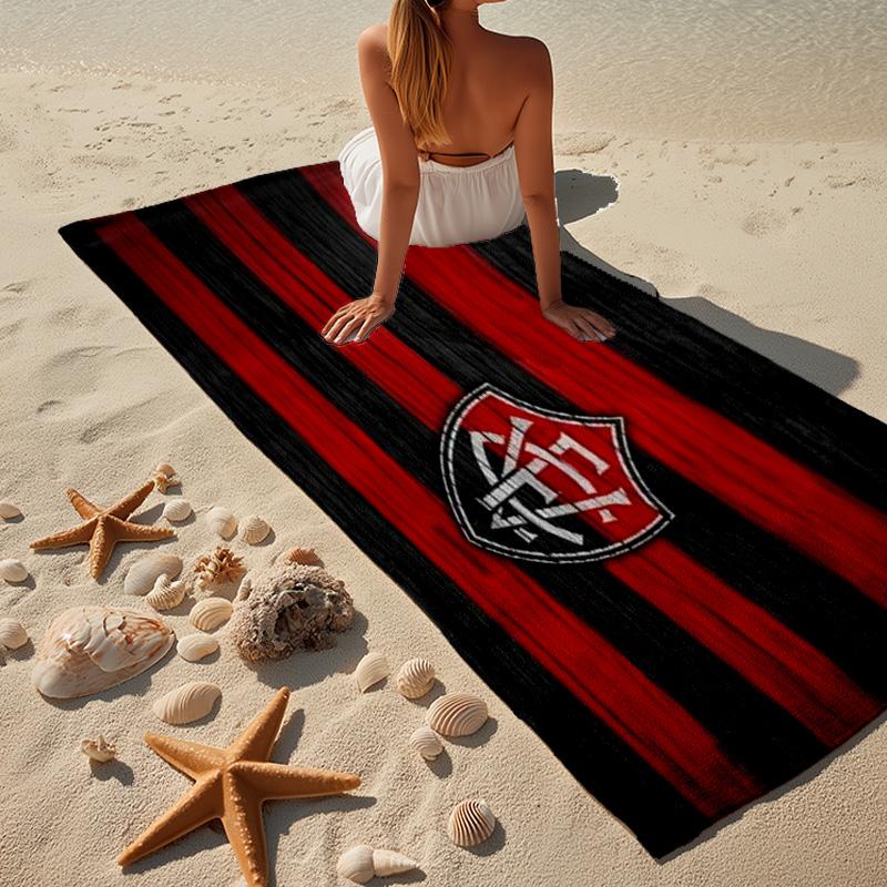 Fk Sarajevo Crest Emblem Beach Towel, Quick-drying, Easy to Care for, Use for Both Fitness and Beach Vacations,Sports Essential Fan Gift