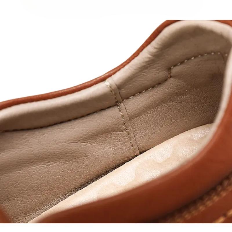 Мужская кожаная обувь ручной работы, мокасины, повседневные удобные мужские лоферы, кожаные туфли без застежек, мужская обувь на плоской подошве, распродажа, прогулочная обувь