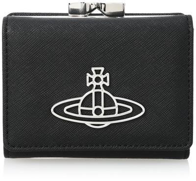 Кошелек 51150026U L001N ЧЕРНЫЙ [Vivienne Westwood] Складывается втрое [предмет]