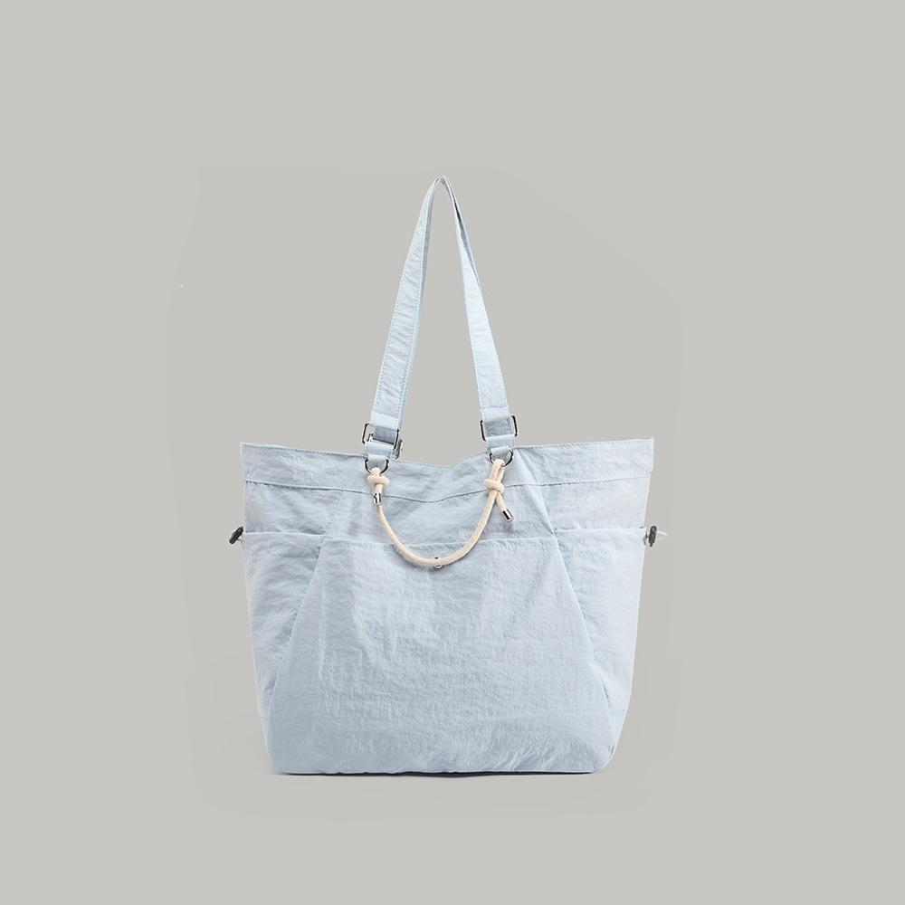 2025 New Lazy Style Multi-Use Large Capacity Tote Bag, Fashionable, Simple, Versatile, Single Shoulder, Crossbody, Backpack