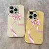 Продвинутый Чехол-Бант Подходит Для IPhone 17 Pro Max Air 16 15 Plus 14 13 12 11 Чехол Обложка Funda Для IPhone 16 15 14 Plus Чехол