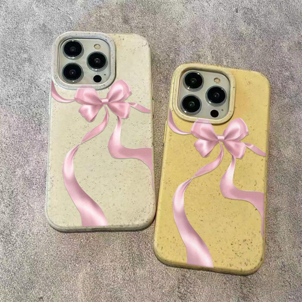 Продвинутый Чехол-Бант Подходит Для IPhone 17 Pro Max Air 16 15 Plus 14 13 12 11 Чехол Обложка Funda Для IPhone 16 15 14 Plus Чехол