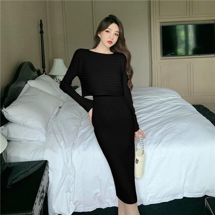 Autumn/Winter 2026 Knit Sweater & Camisole Skirt Set