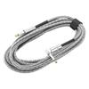Uxcell 20ft Guitar Instrument Cable, 14" To 14" 6.35mm Straight To Right-Angle Jack Stereo Audio Interconnect Cord, Balanced Line for Guitar and