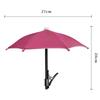 Flexible Metal Hose Mini Sun Shade Anti-UV Shade Clip On Parasol  Outdoor Live Stream