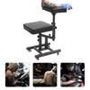 Tattoo Chair Armrest Adjustable Hairdressing Chair with Foot Pad, Multifunctional Chair with Armrest for Tattoo Artist