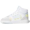Originals Drop Step High-Top Skate Shoes Women Sneakers White Gray Blue EF7150