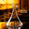 Crystal Glass Red Wine Decanter Set