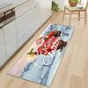 Christmas Kitchen Sand Carpet Doormat Long Floor Mat