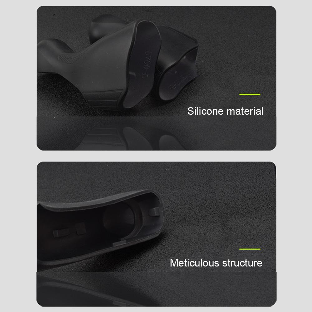 Gear Shift Lever Cover Silicone 7 8 9 10 11 12 S Bicycle Brake Shift Lever Bracket Covers Hoods Cycling Accessories