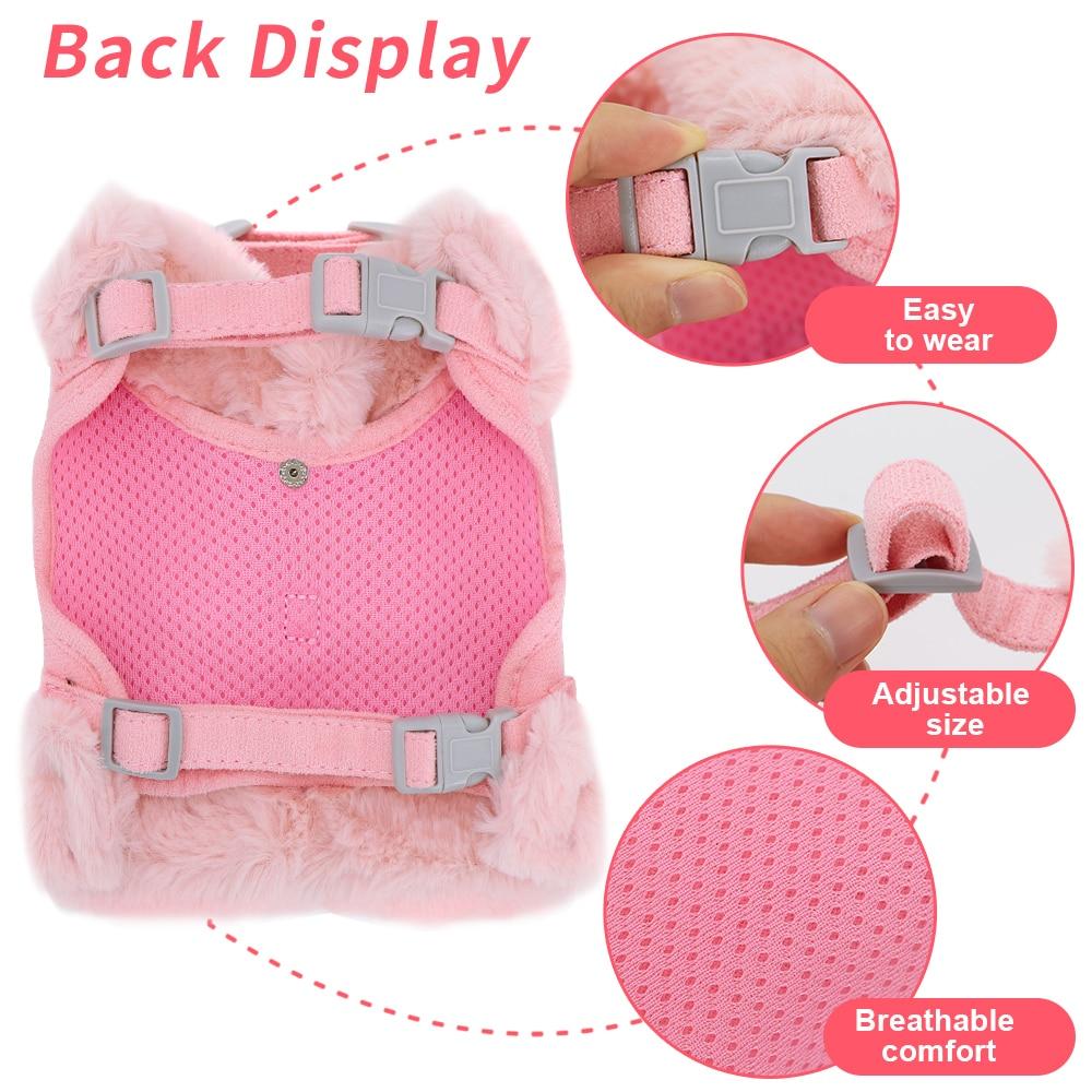 Товары для животных Жилет для маленьких собак Поводок Специальный комплект одежды для плюшевых питомцев на осень и зиму
