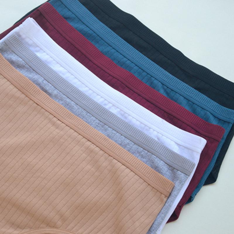 Женские хлопковые трусики с высокой талией, утягивающее нижнее белье для похудения и подтяжки ягодиц