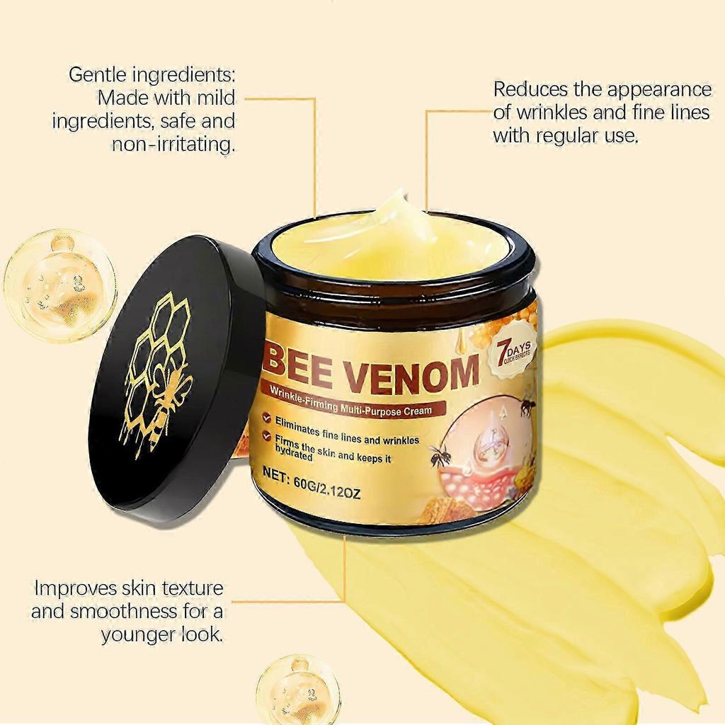 Bee Venom Anti-Wrinkle Firming Multi-Function Cream Moisturizing, Lifting, Anti-Aging Skincare Cream
