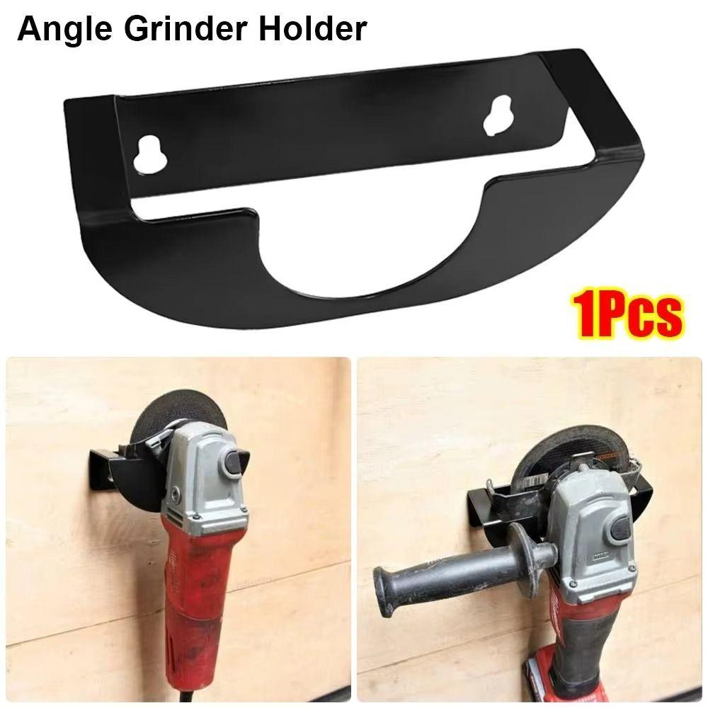 Heavy Duty Angle Grinder Holder Adjustable Wall Mount Bracket Metal Sander Hanger  Workshop Storage
