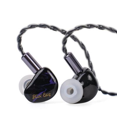 LINSOUL Kiwi Ears Cadenza 10 мм бериллиевые динамические HiFi наушники-вкладыши (фиолетовый)